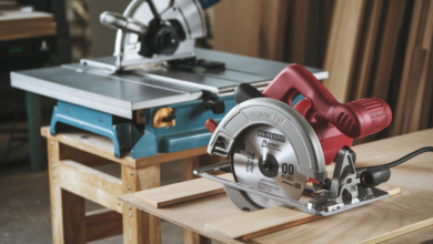 Circular Saws vs. Table Saws