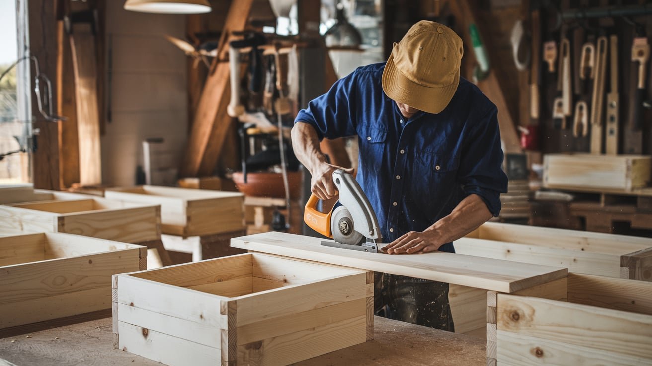 Wooden Planters